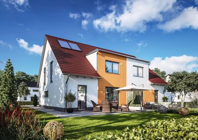 Ihr Neues Zuhause im Doppelhaus auf einem schönen großen Grundstück mit traumhaftem Blick ins Labertal freut sich auf Sie.- Nähe Pilsach