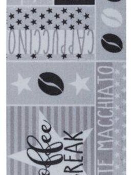 HANSE Home Küchenläufer Its Time For Espresso, rechteckig, Höhe: 3 mm, Läufer, Rutschfest, Küchenteppich, Küche, Teppich, Pflegeleicht