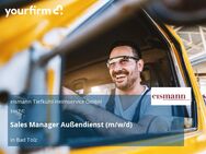 Sales Manager Außendienst (m/w/d) - Bad Tölz