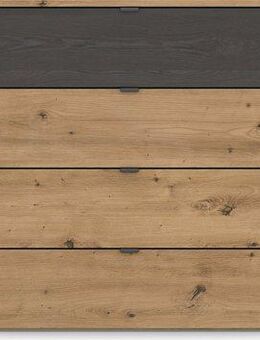 rauch Schubkastenkommode Kommode Sideboard Schubladenkommode APOLLON, mit 4 Schubladen, 1 Schublade in Absetzung Black oak MADE IN GERMANY
