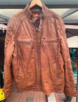 Lederjacke -braun - Wesel