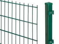GARDEN 'N' MORE Doppelstabmattenzaun Standard, (11-St), 5 Elemente für 10 m, LxH: 200 x 103 cm, mit 6 Pfosten