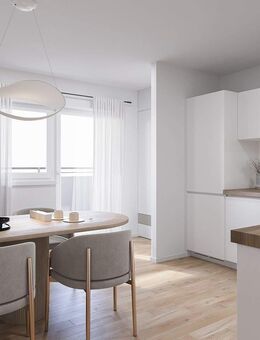 Erstbezug nach Kernsanierung 3-Zimmer-Wohnung mit Balkon und Einbauküche - Erlangen