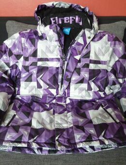 Firefly-Skijacke in lila-weiss-schwarz, unisex Gr. 176 / S/M - Gelsenkirchen