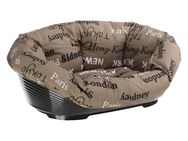 Überzug Sofà Cities für Ferplast Korb Siesta (ohne Korb) - Größe 6: L 73 x B 55 x H 27 cm