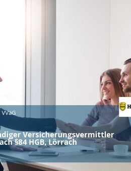 Selbstständiger Versicherungsvermittler (m/w/d) nach §84 HGB, Lörrach - Lörrach