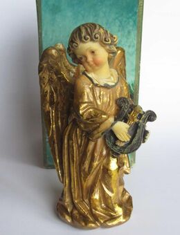 Engel-Figur aus Steinharz (ca. 11,5 cm) ca. 70er-Jahre - Münster