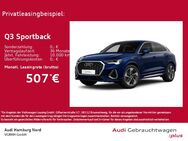 Audi Q3, Sportback 45 TFSIe S line, Jahr 2024 - Hamburg