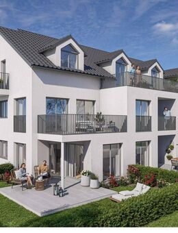 Lichtdurchflutete 2-Zi.-Dachgeschosswohnung mit Balkon und durchdachtem Grundriss - in begehrter Bestlage von Unterhaching - Unterhaching