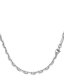 GIORGIO MARTELLO MILANO Silberkette Stegankerkette, diamantiert, massiv, Silber 925