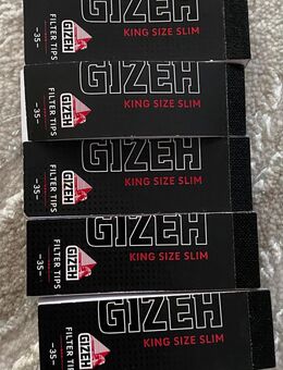 5x Gizeh Gizeh Black Filter Tips 35 Blatt - Günzburg