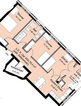 Neubau 3 Weg-Studentenwohnung. - Darmstadt