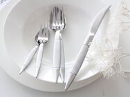 Mulex Besteck-Set Miami (60-tlg), 12 Personen, Edelstahl 18/0, teilsatiniert