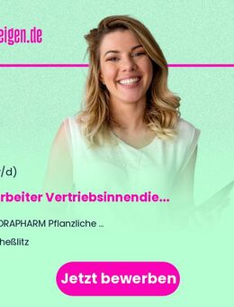 Mitarbeiter (m/w/d) Vertriebsinnendienst - Scheßlitz