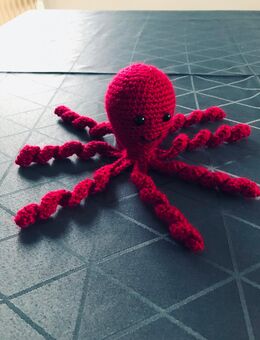 Krake Häkeltier - Oldenburg