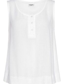Buffalo Blusentop aus gekreppter Viskose mit Knopfleiste, Tanktop, Blusenshirt