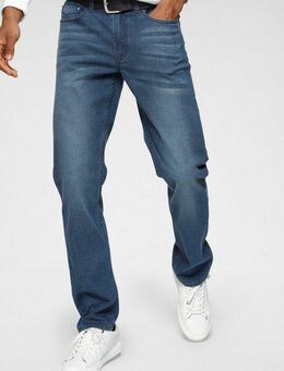 H.I.S Slim-fit-Jeans FLUSH schmale Beinform, mit Used-Effekten, niedrige Leibhöhe