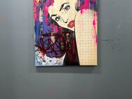 Canvas Dillon Boy (1979) - Graffiti Girl - Street Art - Mixed Media - Gangelt