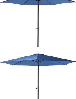 Garden Pleasure Sonnenschirm, Ø 300 cm, blau