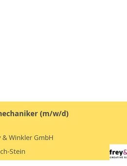 Werkzeugmechaniker (m/w/d) - Königsbach-Stein