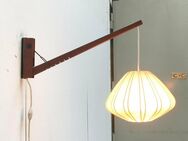 Mid Century Teak Wandleuchte Wall Lamp zu 60er 70er Danish Design - Hamburg Hamburg-Nord