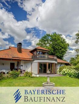 . REPRÄSENTATIVE VILLA IN STARNBERG . UNVERBAUBARER BLICK ZU NATURSCHUTZGEBIET. - Starnberg
