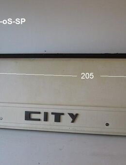Bürstner Wohnwagen 530er Gaskastendeckel gebraucht 205 x 68 cm Sonderpreis (ohne Schlüssel) CITY - Schotten Zentrum