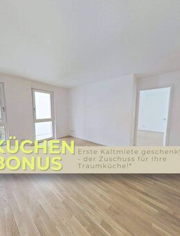 Neubau-Komfort in Leipzig: stilvoll, hell und effizient geschnittene 2-Zimmer-Wohnung! - Leipzig