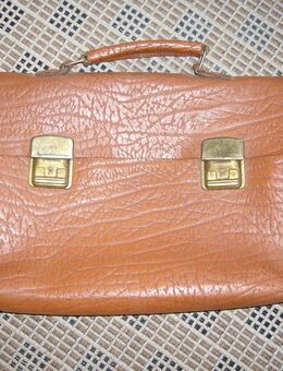 Aktentasche, Leder, Vintage - Krefeld