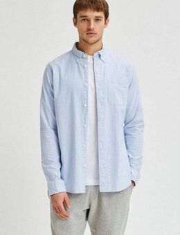 Selected Langarmhemd SLHREGRICK-OX SHIRT LS NOOS mit Brusttasche
