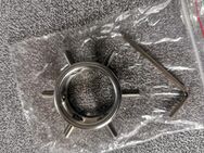 Neu, Edelstahl Penisring Cockring mit 6 Spikes Metall Eichelring Schraube - Kamen