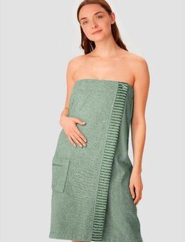 Schiesser Kilt Rom aus weicher Baumwolle, saugstark und 3-fach weitenverstellbar, Kurzform, Frottier, Knöpfe, MADE IN GREEN by OEKO-TEX®