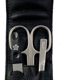 PFEILRING Maniküre-Etui Taschenetui Nappaleder, 3 tlg., Etui aus feinstem Leder, drei Instrumente aus Stahl, klein & handlich.