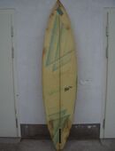 Vintage Deko custommade Surfbrett „WHITEWATER“ aus Hawaii 2,45 Meter Clark Foam Fieberglass. in 82544