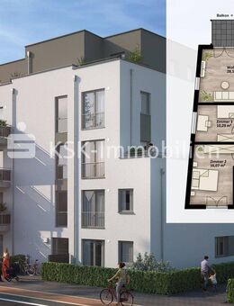 Hochwertige 3-Zimmer-Wohnung mit Balkon zur Kapitalanlage. - Hürth