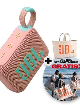 JBL JBL Set: GO 4 + gratis-dazu: JBL XXL Strandtasche Bluetooth-Lautsprecher (A2DP Bluetooth, AVRCP Bluetooth, Bluetooth, 4,20 W)