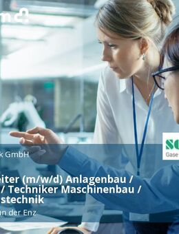 Bereichsleiter (m/w/d) Anlagenbau / Ingenieur / Techniker Maschinenbau / Verfahrenstechnik - Vaihingen (Enz)