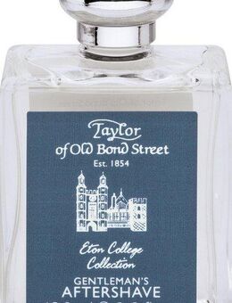 Taylor of Old Bond Street After-Shave Eton College, Erfrischender Duft mit natürlichen Ölen für beruhigte Haut.