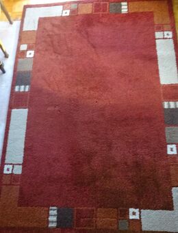 Teppich ( Webteppich) rotes Muster 160x230cm - Trebbin