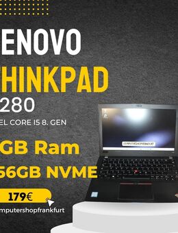 Lenovo Thinkpad X280,Intel Core i5-8350U,8GB Ram,256GB NVME SSD,Win11 - Frankfurt (Main) Griesheim