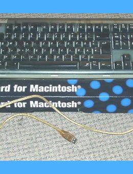 ❗USB-Keyboard für Apple von KNP mit 2x USB in OVP - Dassel