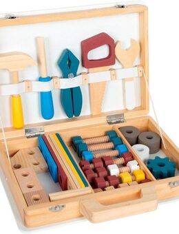 Small Foot Kinder-Werkzeug-Set Werkzeugkoffer - Workshop, (53-tlg), aus Holz