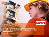 Haustechniker/ Techniker/ Hausmeister/ Objekttechniker (w/m/d) im Bereich Facility Management - Frankfurt (Main)