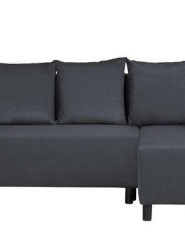 INOSIGN Ecksofa IWALANI, Schlafsofa mit Bettkasten, Recamiere beidseitig montierbar, L-Form, B/T/H 199/135/83 cm, Struktur weich & Velvet