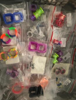 Schmuck Piercing Ohr Tunnel Plugs über120 teile Paket auflösung - Aalen