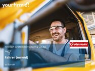 Fahrer (m/w/d) - Bünde