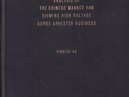Buch in Englisch ANALYSIS OF THE CHINESE MARKET FOR SIEMENS HIGH VOLTAGE SURGE… - Zeuthen