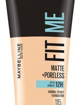 MAYBELLINE NEW YORK Foundation Maybelline New York Fit Me! Matte + Poreless Make-Up, mit langanhaltender Formel