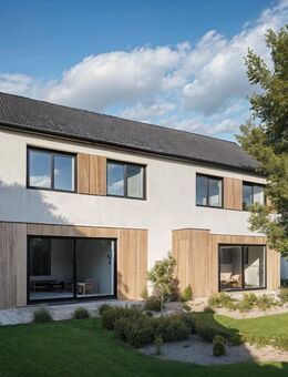 Modernes Doppelhaus am Auenwald - Wohnen in naturnaher Toplage - Leipzig