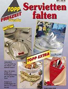 Servietten falten, Anleitungsheft zu verschenken - Stuttgart